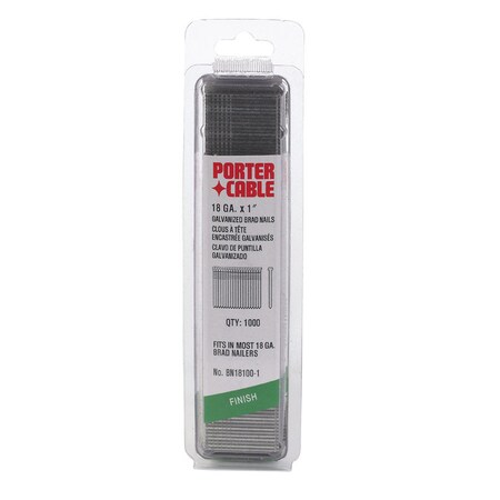 Porter-Cable Brad Nails 1" 18G PBN18100-1
